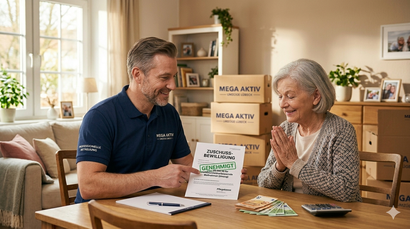 Zuschuss 4.000 Euro für Umzug